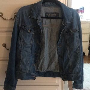 dark wash denim jacket